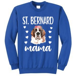 St Bernard Mama Saint Bernard Dog Owner St Bernard Mom Gift Tall Sweatshirt