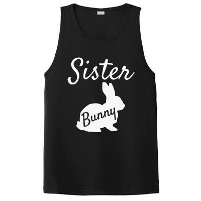 Sister Bunny Matching Family Easters Pajamas PosiCharge Competitor Tank