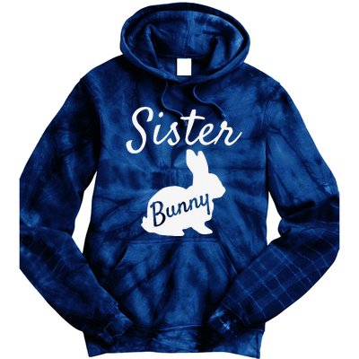 Sister Bunny Matching Family Easters Pajamas Tie Dye Hoodie