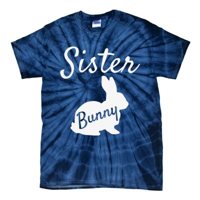 Sister Bunny Matching Family Easters Pajamas Tie-Dye T-Shirt