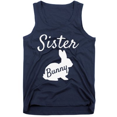 Sister Bunny Matching Family Easters Pajamas Tank Top