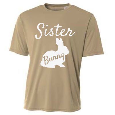 Sister Bunny Matching Family Easters Pajamas Cooling Performance Crew T-Shirt