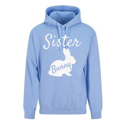 Sister Bunny Matching Family Easters Pajamas Unisex Surf Hoodie