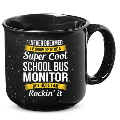 School Bus Monitor T Funny 15oz Campfire Ceramic Mug