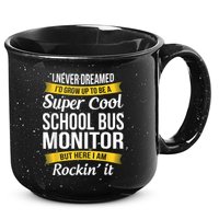 School Bus Monitor T Funny 15oz Campfire Ceramic Mug