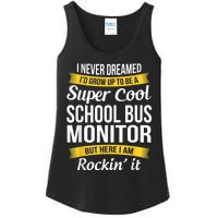 School Bus Monitor T Funny Ladies Essential Tank