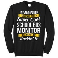 School Bus Monitor T Funny Tall Sweatshirt