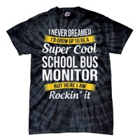 School Bus Monitor T Funny Tie-Dye T-Shirt