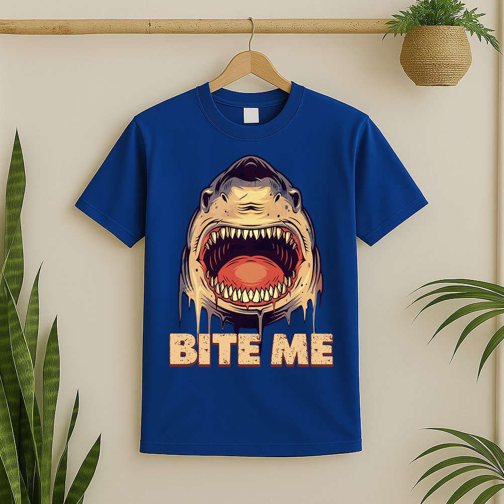 Shark Bite Me Gift T-Shirt