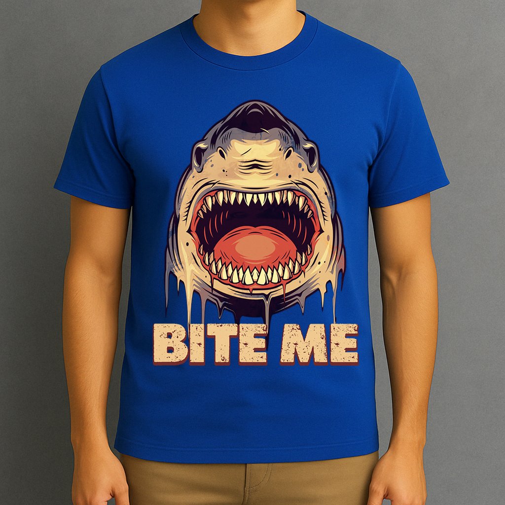 Shark Bite Me Gift T-Shirt