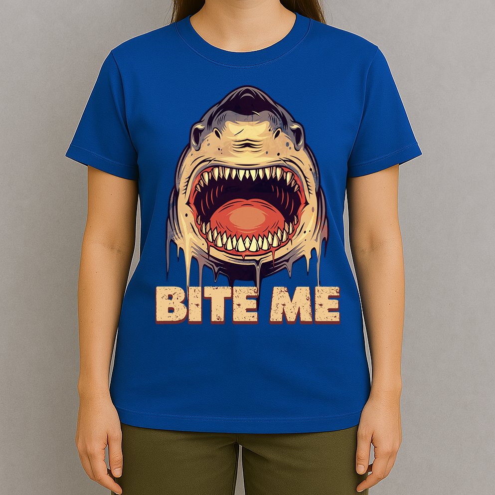 Shark Bite Me Gift T-Shirt