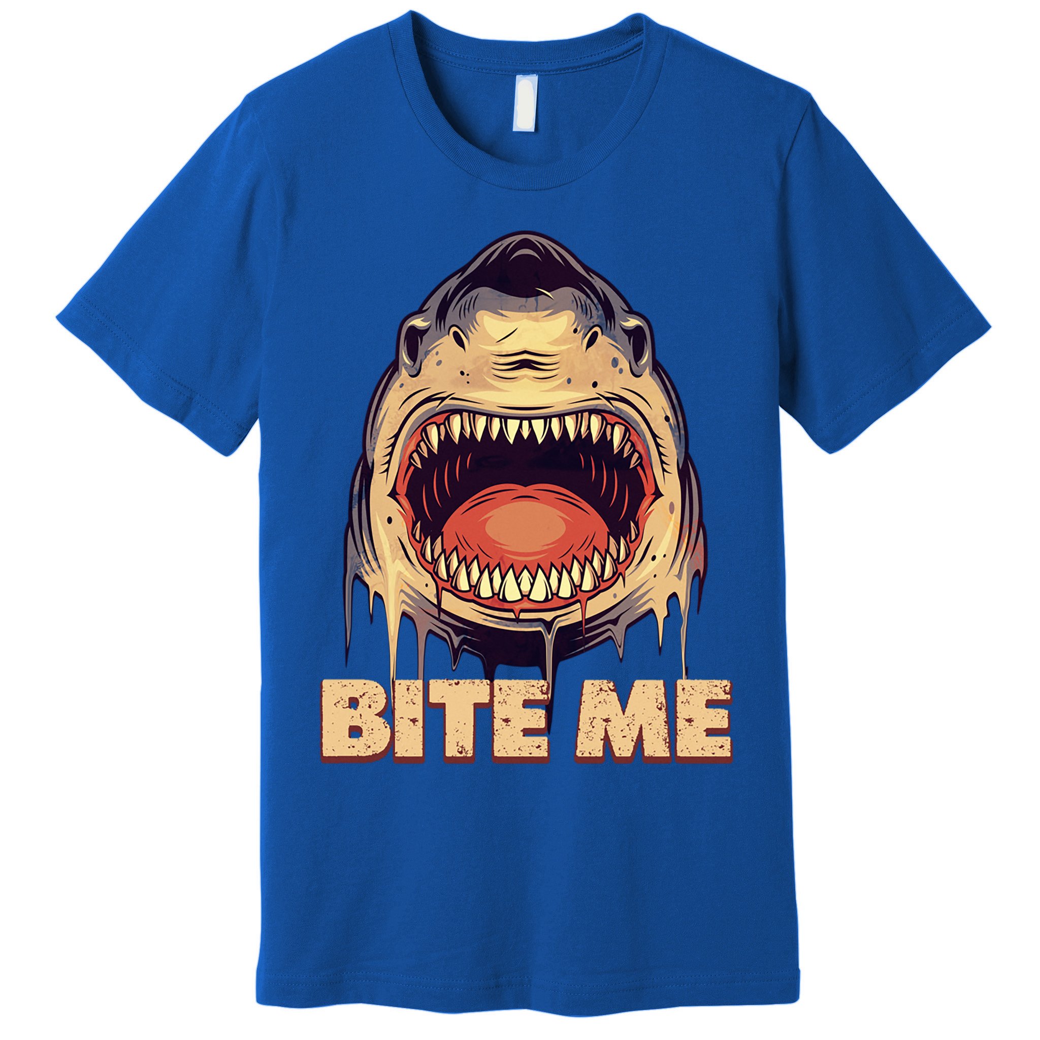Shark Bite Me Gift Premium T-Shirt