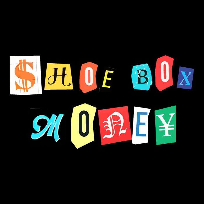 Shoe Box Money Cut Out Edition 7-Panel Snapback Hat