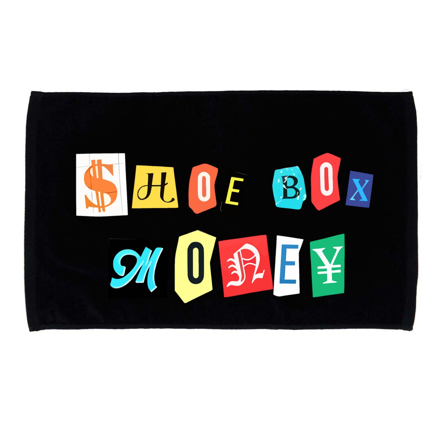 Shoe Box Money Cut Out Edition Microfiber Hand Towel