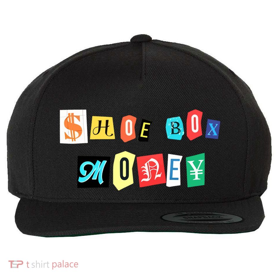 Shoe Box Money Cut Out Edition Wool Snapback Cap