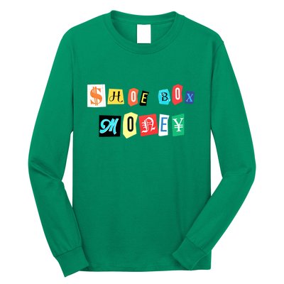 Shoe Box Money Cut Out Edition Long Sleeve Shirt