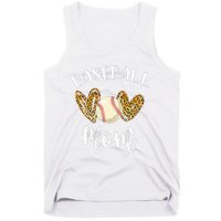 Softball Baseball Mom Leopard Tee Mother's Day Tank Top