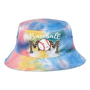 Softball Baseball Mom Leopard Mothers Day Tie Dye Newport Bucket Hat