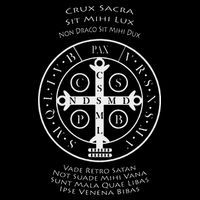 Saint Benedict Medal With Latin Prayer Religious Christian T-Shirt