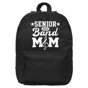 Senior Band Mom 2025 Marching Band Parent Class Of 2025 16 in Basic Backpack