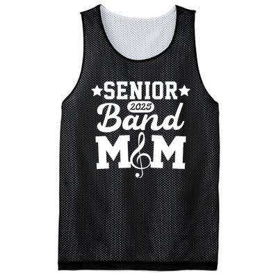 Senior Band Mom 2025 Marching Band Parent Class Of 2025 Mesh Reversible Basketball Jersey Tank