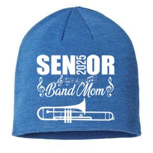 Senior Band Mom 2025 Marching Band Class Of 2025 Trombone Gift Sustainable Beanie