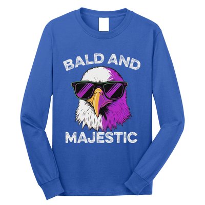 Sexy Bald Majestic Dad Husband Grandpa Joke Long Sleeve Shirt