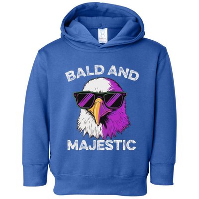 Sexy Bald Majestic Dad Husband Grandpa Joke Toddler Hoodie