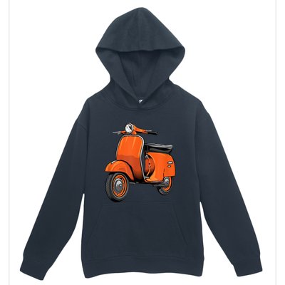 Scooter Bike Motorbike Scoot Moped Scooter Urban Pullover Hoodie