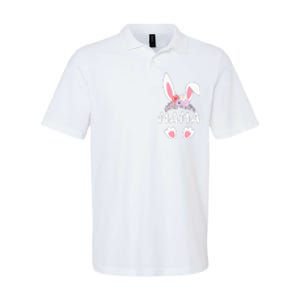 Softball Baseball Mom Leopard Tee Mother's Day Softstyle Adult Sport Polo