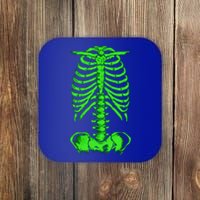 Skeleton Bones Monster Funny Gift Coaster