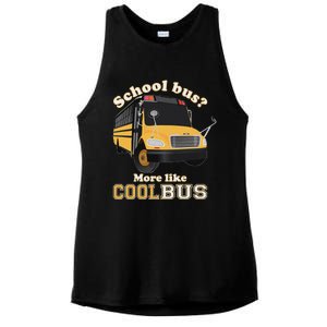 School Bus More Like Cool Bus Ladies PosiCharge Tri-Blend Wicking Tank