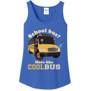 School Bus More Like Cool Bus Ladies Essential Tank