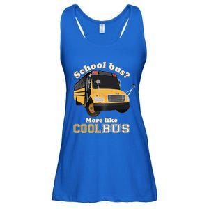 School Bus More Like Cool Bus Ladies Essential Flowy Tank