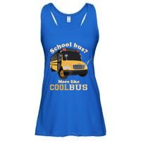 School Bus More Like Cool Bus Ladies Essential Flowy Tank