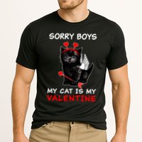 Sorry Boys My Cat Is My Valentine Cooling Performance Crew T-Shirt