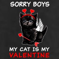 Sorry Boys My Cat Is My Valentine Adult Drive Performance Visor