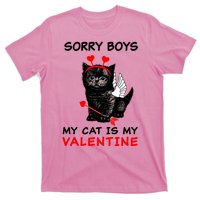 Sorry Boys My Cat Is My Valentine T-Shirt