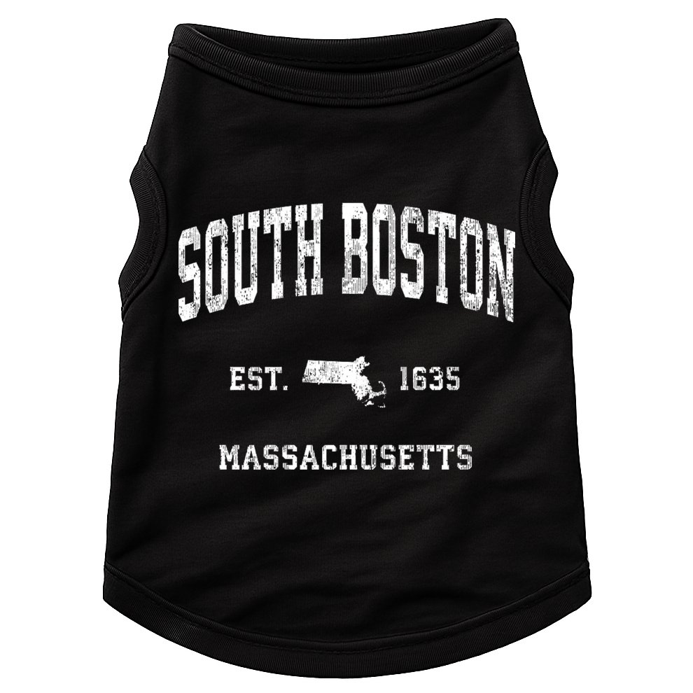 South Boston Massachusetts Ma Vintage Athletic Doggie Tank