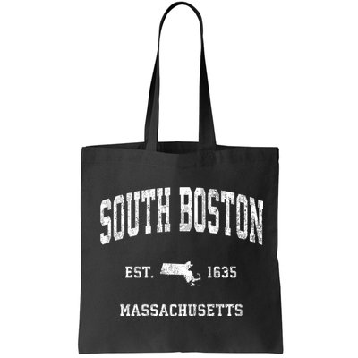 South Boston Massachusetts Ma Vintage Athletic Bag
