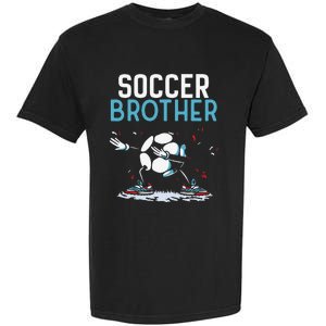 Soccer Brother Match Football Game Player Garment-Dyed Heavyweight T-Shirt