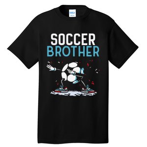 Soccer Brother Match Football Game Player Tall T-Shirt