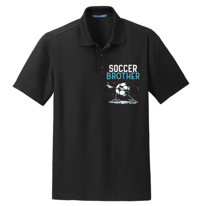 Soccer Brother Match Football Game Player Dry Zone Grid Polo