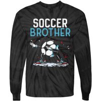 Soccer Brother Match Football Game Player Tie-Dye Long Sleeve Shirt