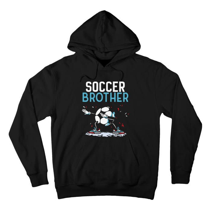 Soccer Brother Match Football Game Player Tall Hoodie