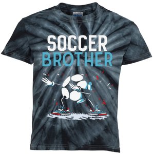 Soccer Brother Match Football Game Player Kids Tie-Dye T-Shirt