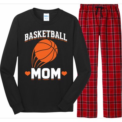 Sport Basketball Mom Basketball Player Basketball Gift Long Sleeve Pajama Set