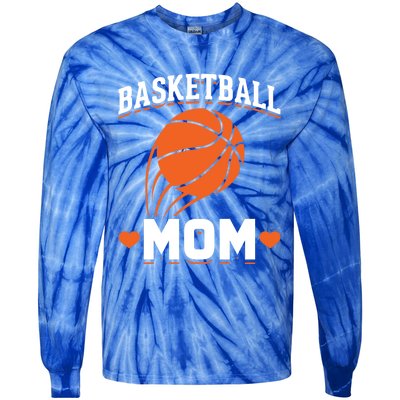 Sport Basketball Mom Basketball Player Basketball Gift Tie-Dye Long Sleeve Shirt