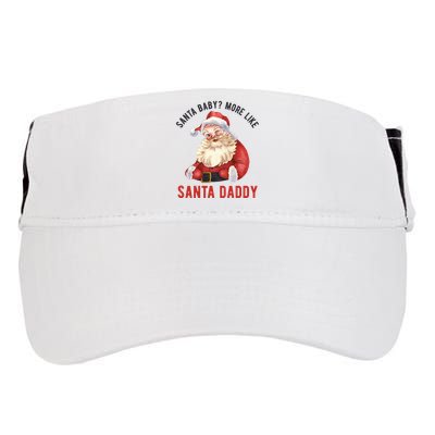 Santa Baby More Like Santa Daddy Adult Drive Performance Visor