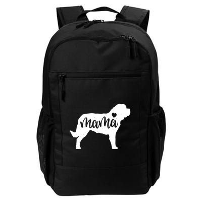 St. Bernard Mama Mom Dog Cute Mothers Day Gift Pullover Hoodie Backpack